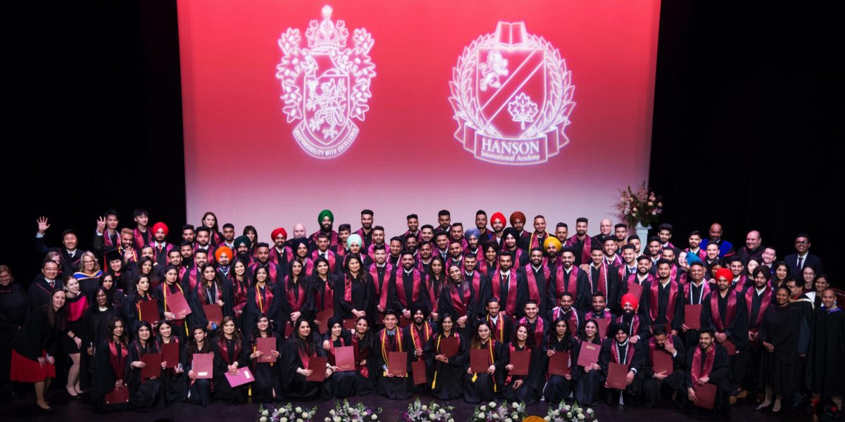 Hanson College B.C. 2019 Graduating Class